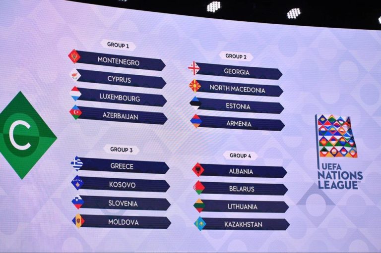 Maqedonia në grup me Armeninë, Gjeorgjinë dhe Estoninë