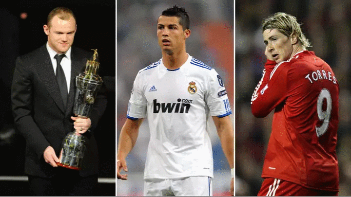 25 futbollistët më të vlefshëm në vitin 2010, listë ikonike