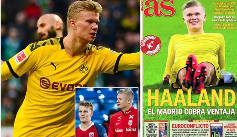 Real Madrid në ‘pole position’ për transferimin e Haaland