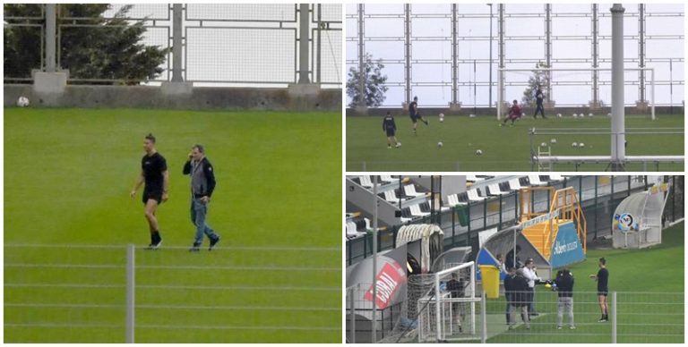 CR7 nuk ndalet, stërvitet në stadiumin e Madeira gjatë krizës së COVID-19