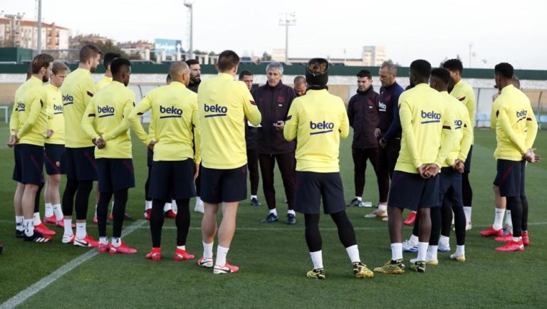 Barca përgatit planin për rikthimin në stërvitje