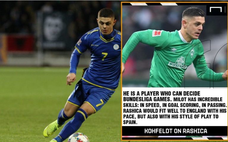 ‘Goal’ me super-tekst për Rashicën: Kush është Milot Rashica, lojtari që po vëzhgohet nga Liverpool?