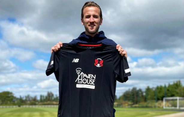 Harry Kane sponsorizon skuadrën londineze