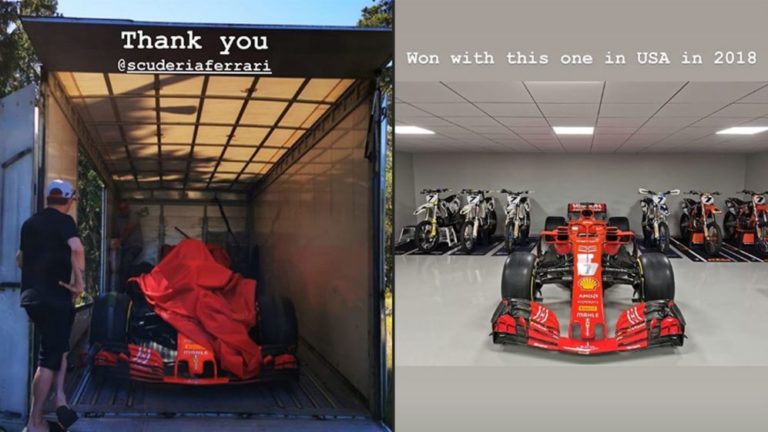 Raikkonen pranon një dhuratë speciale nga Ferrari