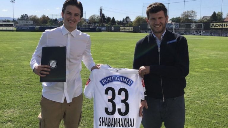 Dardani nga Kosova nënshkruan kontratë të re me Sturm Graz