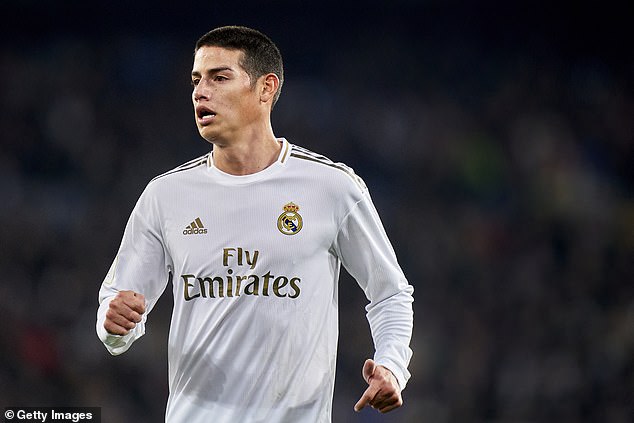 James Rodriguez po rikthehet në Madrid