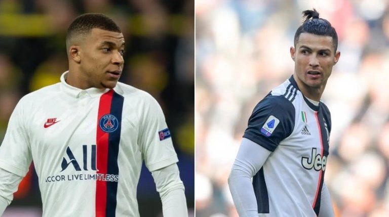 A e keni vërejtur sesi Mbappe kopjon festimet e golave të Ronaldos?