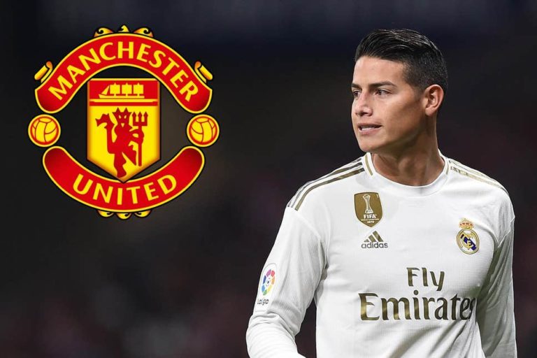 Man Utd, skuadra e re e James Rodriguez