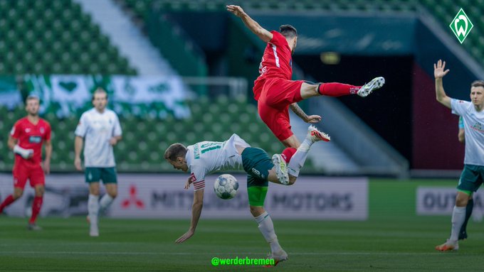 Werder dhe Heidehnheim luajnë pa gola në ndeshjen e parë të barazhit – gjithçka vendoset në ndeshjen e kthimit