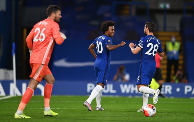 Chelsea fiton pa telashe ndaj Watford, tri gola për tri pikë