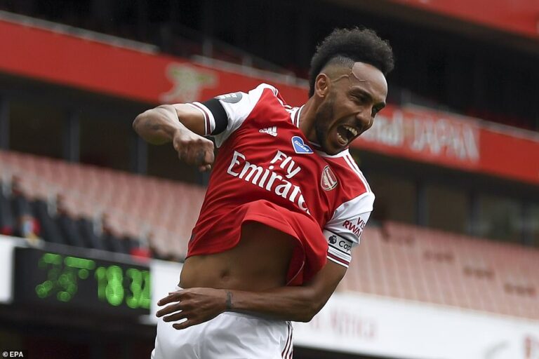 Aubameyang thyen rekordin e Henry