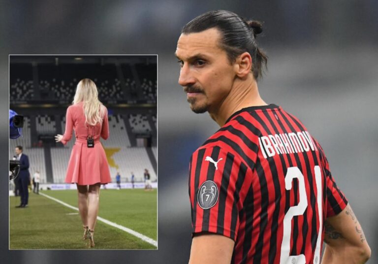 Ibrahimovic në lidhje me gazetaren më të famshme sportive italiane? (FOTO)