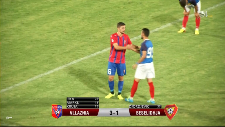 Vllaznia me Mevlan Adilin mbetet në Superiore, triumfon ndaj Besëlidhjes