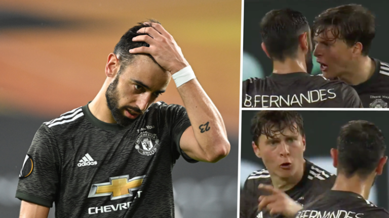 Bruno Fernandes sqaron fjalosjen që pati me Lindelof
