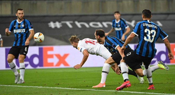 Super-pjesë e parë: Katër gola në finalen Sevilla – Inter