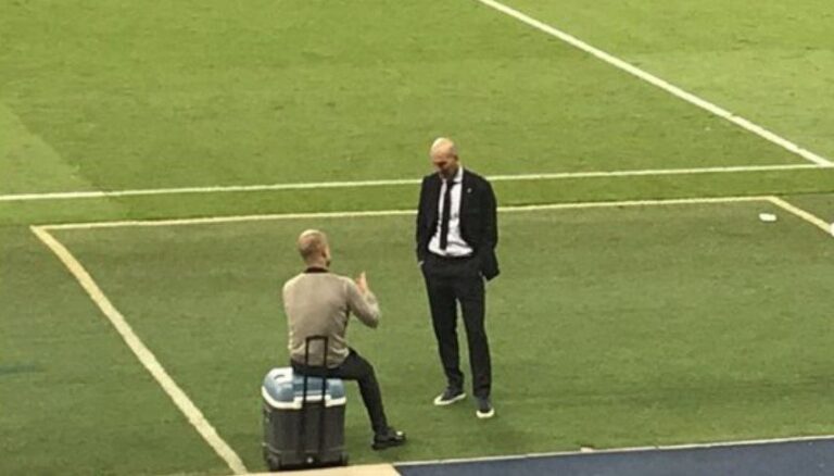 Guardiola zbulon çfarë bisedoi me Zidanen pas ndeshjes Man City 2:1 Real Madrid