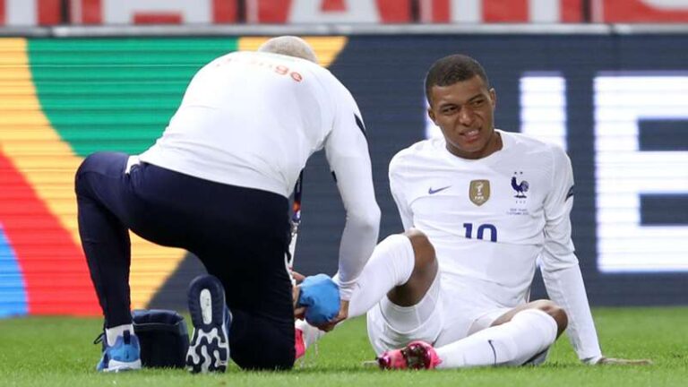 Lëndohet Mbappe