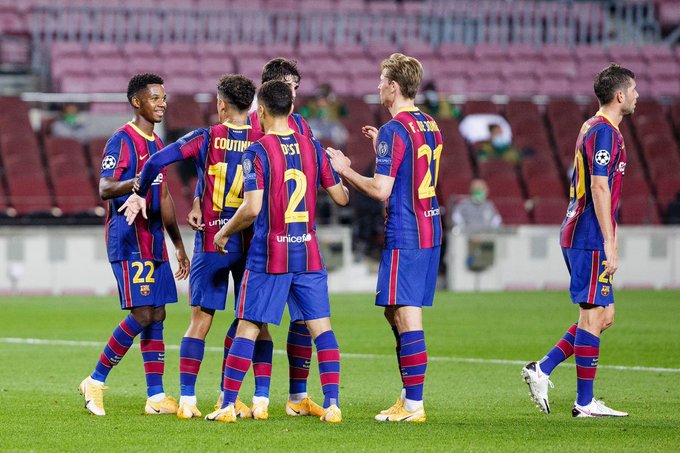 Barcelona e nis me fitore në Champions