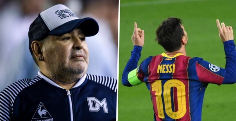 Mesazhi i Messit për vdekjen e Maradonës
