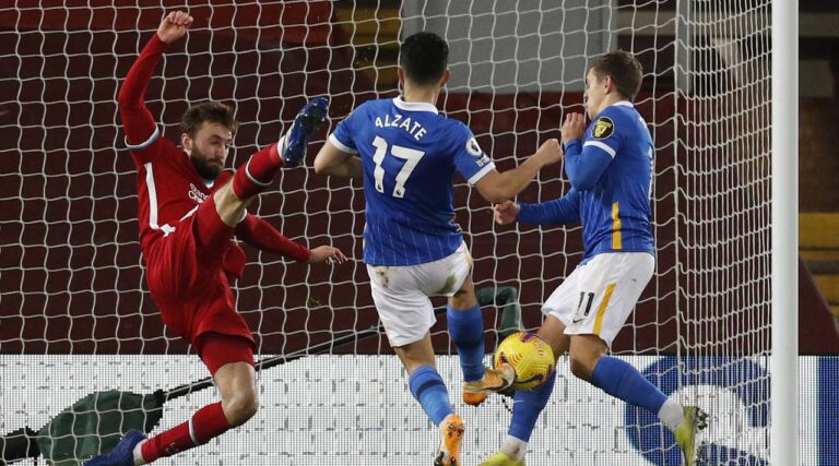 ‘Dridhet’ Anfield për herë të dytë këtë sezon, Liverpool mposhtet nga Brighton
