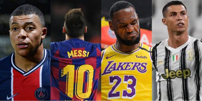 Top 10 sportistët më të ndjekur në mediat sociale