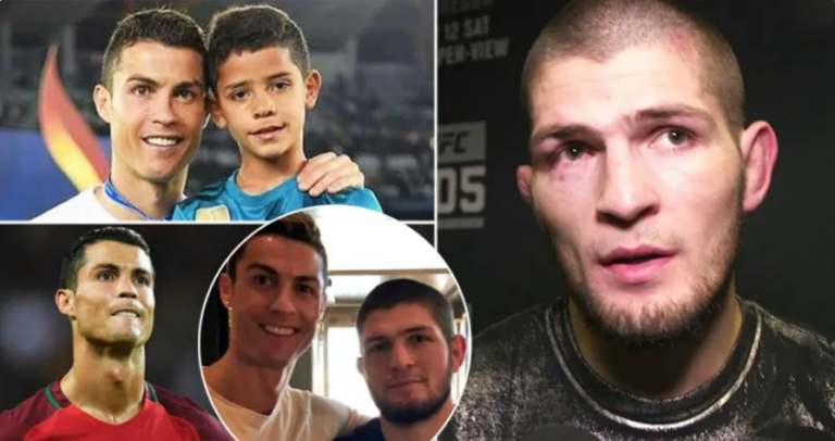 Khabib zbulon bisedën private me Ronaldon për djalin e tij