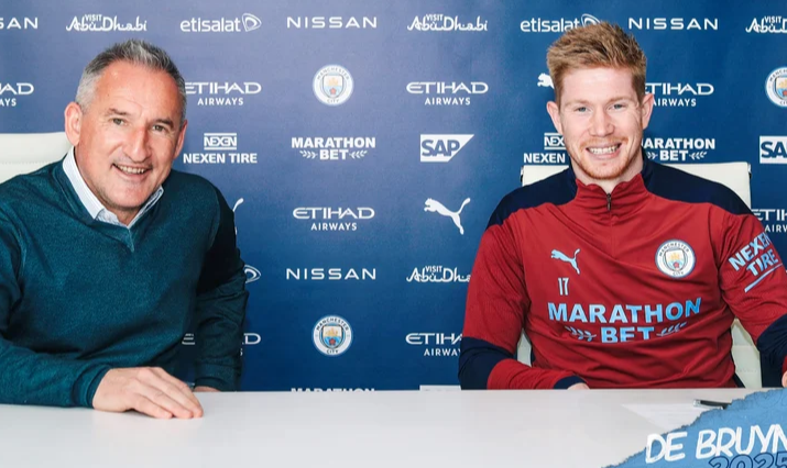 ZYRTARE: De Bruyne rinovon deri në vitin 2025 me Manchester Cityn