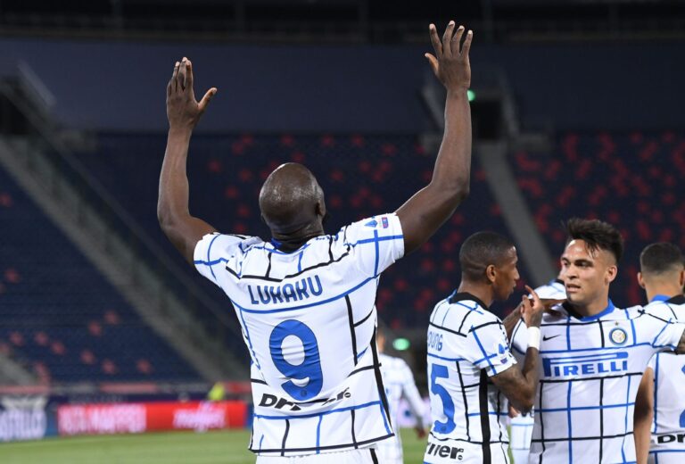 INTERI NUK KA RIVALË! Mjafton goli i Lukakut për triumf ndaj Bolognas