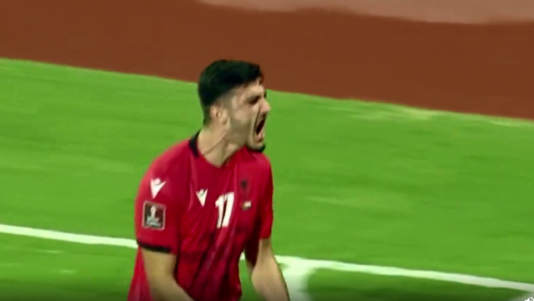 Vendos goli i Brojës, Shqipëria triumfon në “Elbasan Arena” ndaj Hungarisë