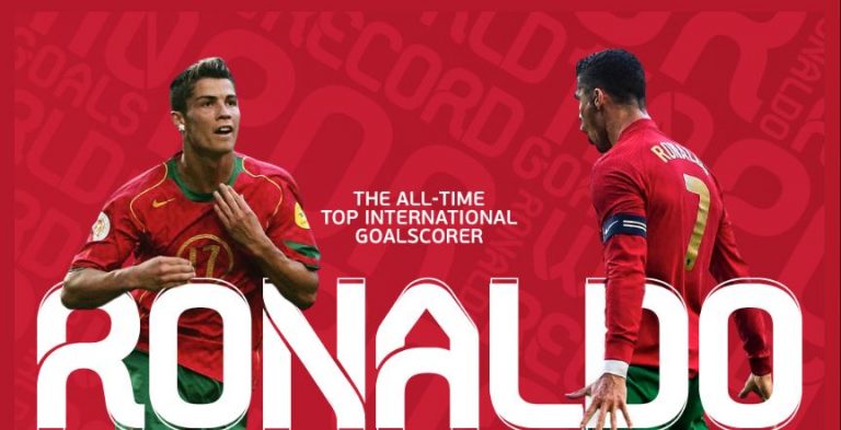 Ronaldo bëhet golashënuesi më i mirë në histori të kombëtareve