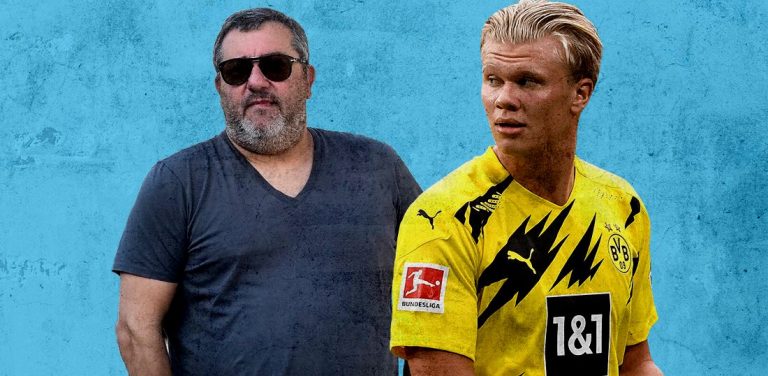 PSG interesohet për Haaland, Raiola kërkon pagë shumë të lartë për klientin e tij