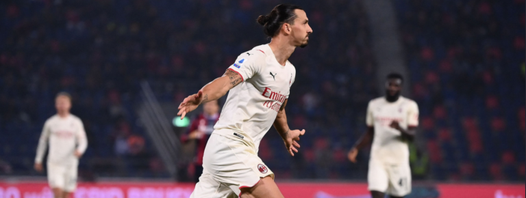 Ibrahimovic bëhet 40-vjeçari i katërt në histori të Serie A që realizon gol në kampionat