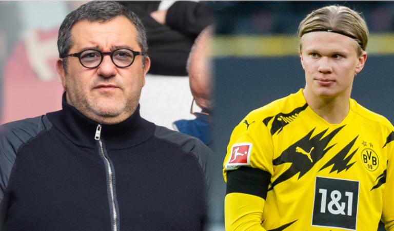 Raiola: Kemi ide të qarta se ku duhet Haaland të shkojë
