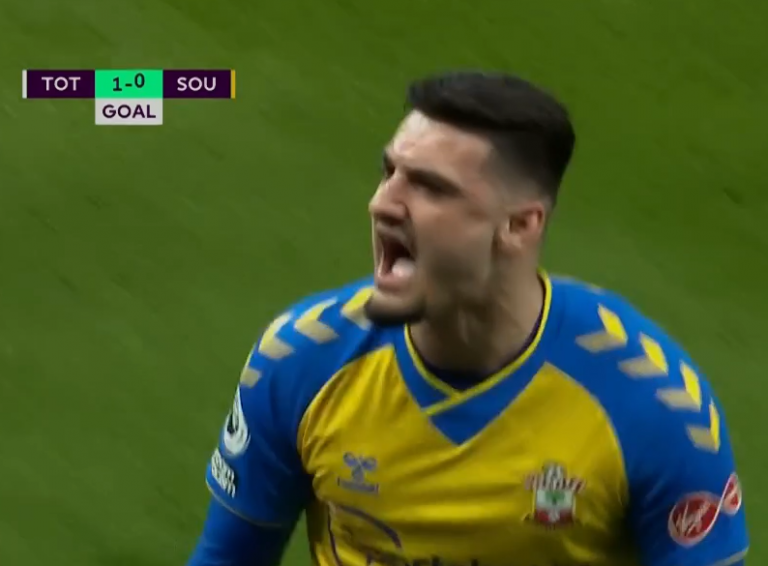 Broja i pandalshëm, i shënon gol edhe Tottenhamit (VIDEO)