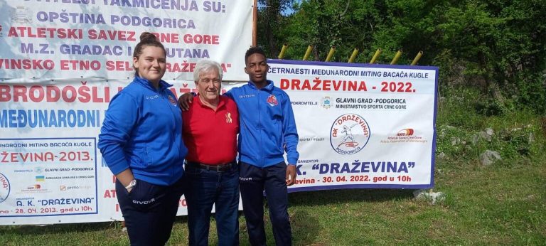 Jumna Fetai fiton medaljen e artë në Mitingun Ndërkombëtar të Malit të Zi 