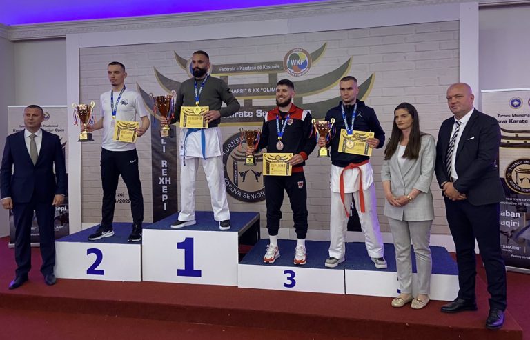 Doan Osmani i treti në “Kosova Karate Senior Open 2022”