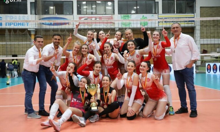 Volejboll, Rabotniçki fiton Kupën e Maqedonisë te femrat￼