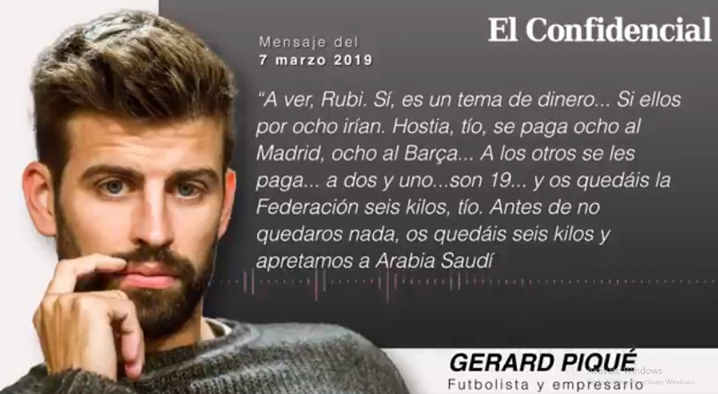 Skandali i Superkupës së Spanjës, Pique mbrohet: “S’ka asgjë për të fshehur”