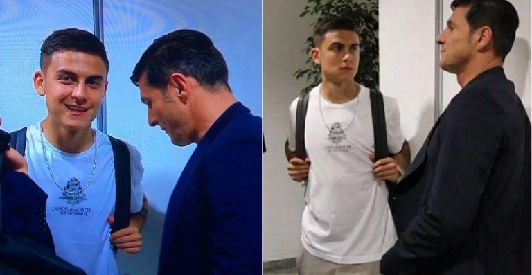 Paulo Dybala ndodhet në San Siro, takohet me Zanettin