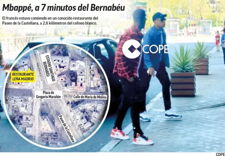 Mbappe ‘kapet mat’ së bashku me yllin e PSG; 7 minuta larg Bernabeut (VIDEO)