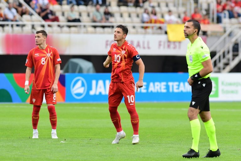 Maqedonia fiton Gjibraltarin, Enis Bardhi shënon supergol 