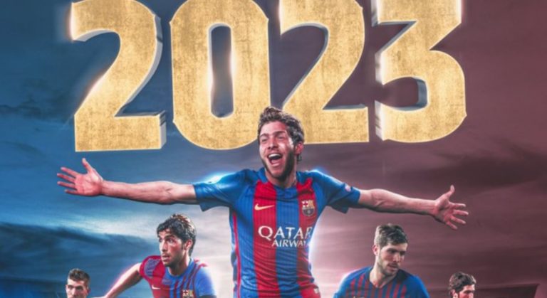 Sergi Roberto vazhdon kontratën me Barcelonën