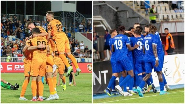 Shkupi – Ballkani, formacionet zyrtare