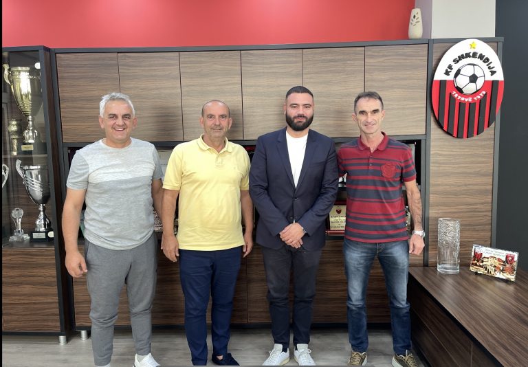 Djali i legjendës Fadil Vokrri, Gramozi viziton KF Shkëndija