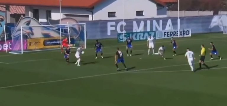 Taulant Seferi gjen golin e parë në Ukrainë