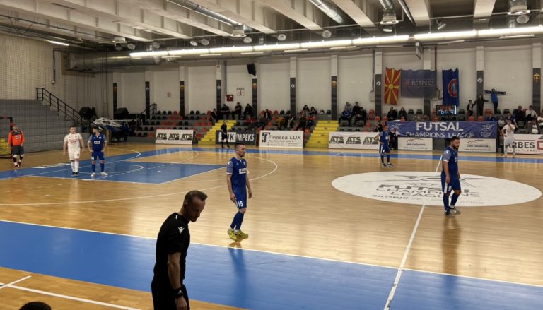 Turneu në Çampions, Futsall Shkupi humb edhe ndeshjen e dytë 