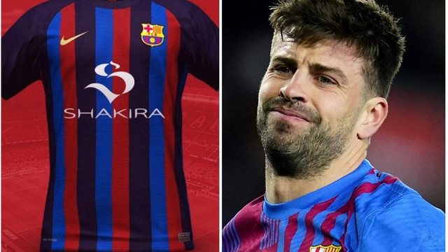 Mund të ndodhë vërtetë! Pique ‘detyrohet’ të veshë fanellën e Barcelonës me logon e Shakirës