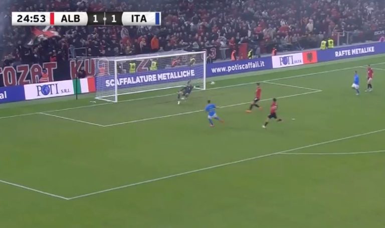 Shqipëria humb nga Italia