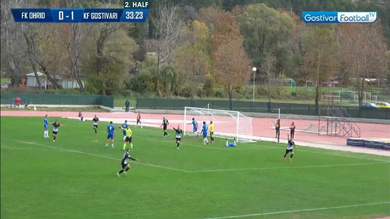 Gostivari fiton Ohrin dhe merr kryesimin në Ligën e dytë