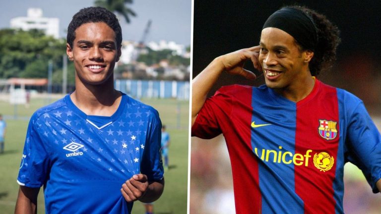 Vazhdon trashëgimia djali i Ronaldinhos pranë kalimit të Barcelona